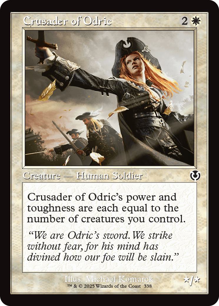 Crusader of Odric [338] [Retro Frame] [Innistrad Remastered] [Non-Foil]