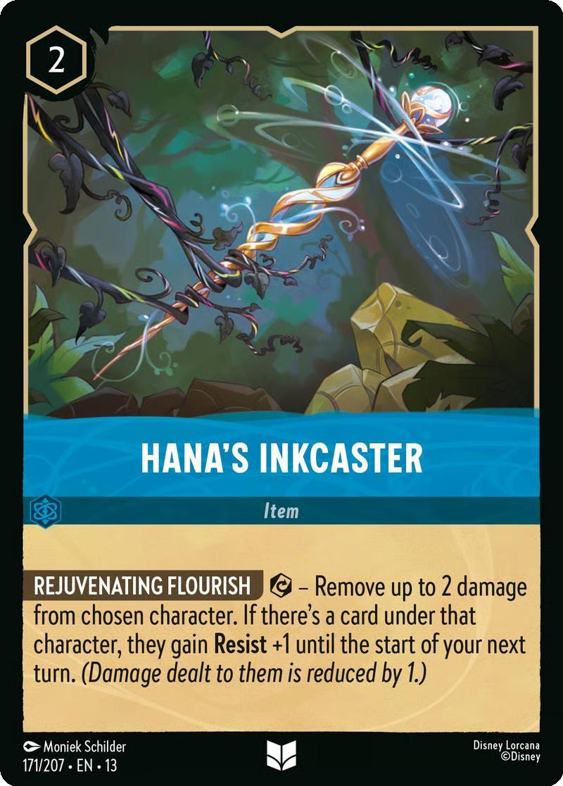 Hana's Inkcaster - 171/204 [Attack of the Vine!] [Non-Foil]