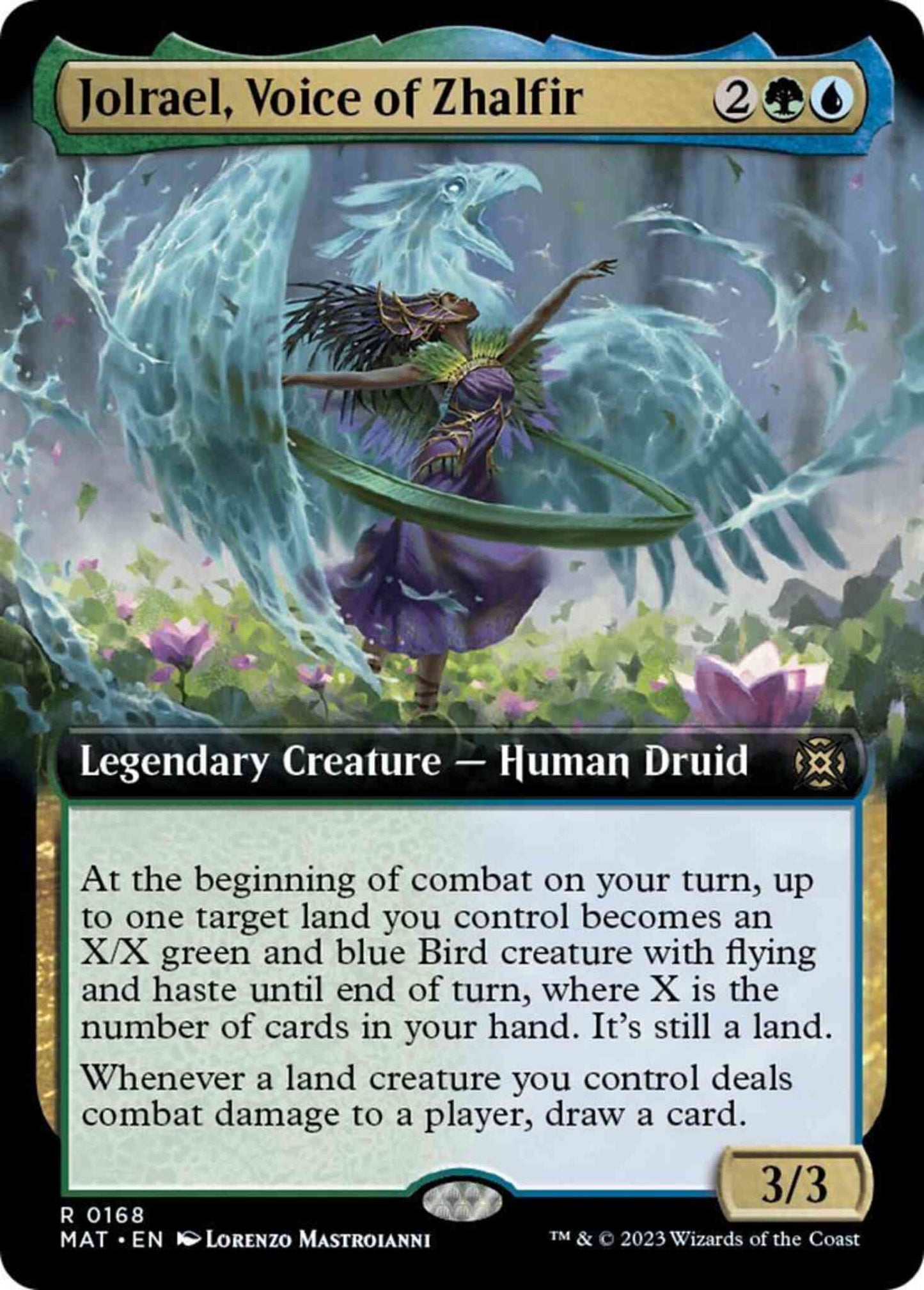 Jolrael, Voice of Zhalfir [168] [Extended Art] [March of the Machine: The Aftermath] [Non-Foil]