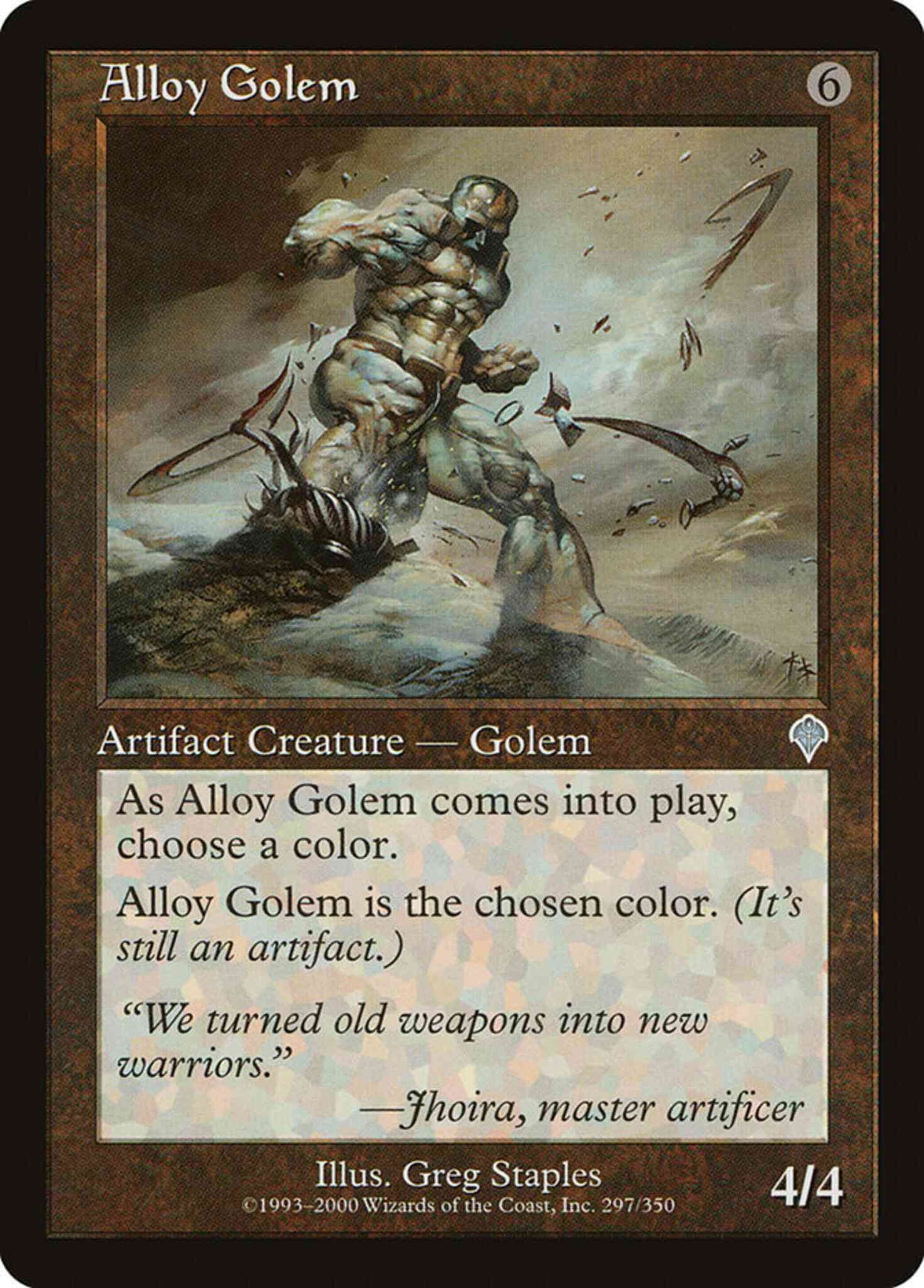 Alloy Golem [297] [Invasion] [Non-Foil]