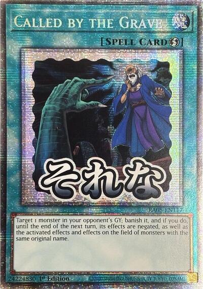 Called by the Grave - Stamp - RA05-EN117 - Starlight Rare - 1st Edition