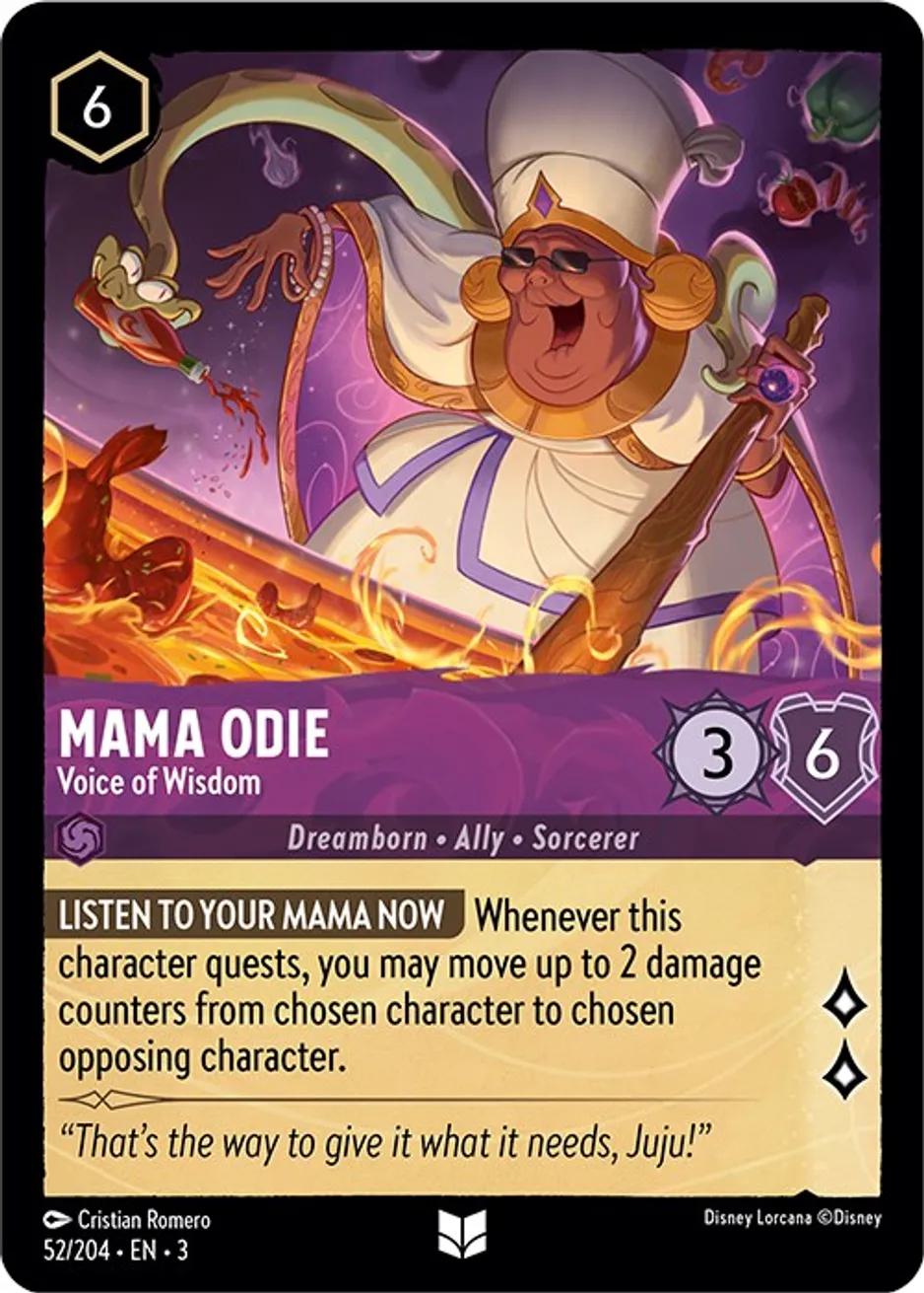 Mama Odie - Voice of Wisdom - 52/204 [Into the Inklands] [Non-Foil]