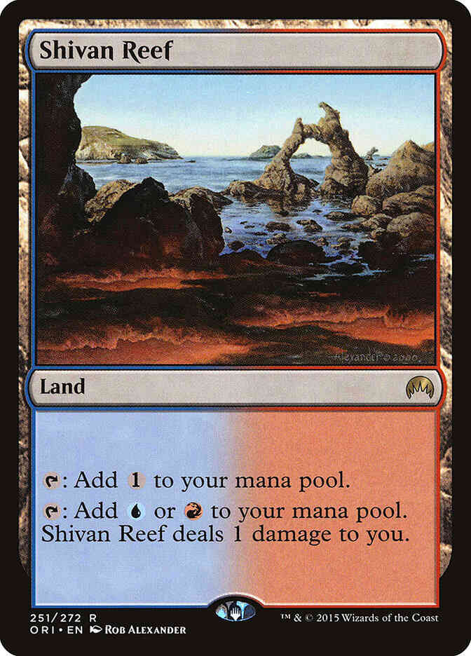 Shivan Reef [251] [Magic Origins] [Non-Foil]