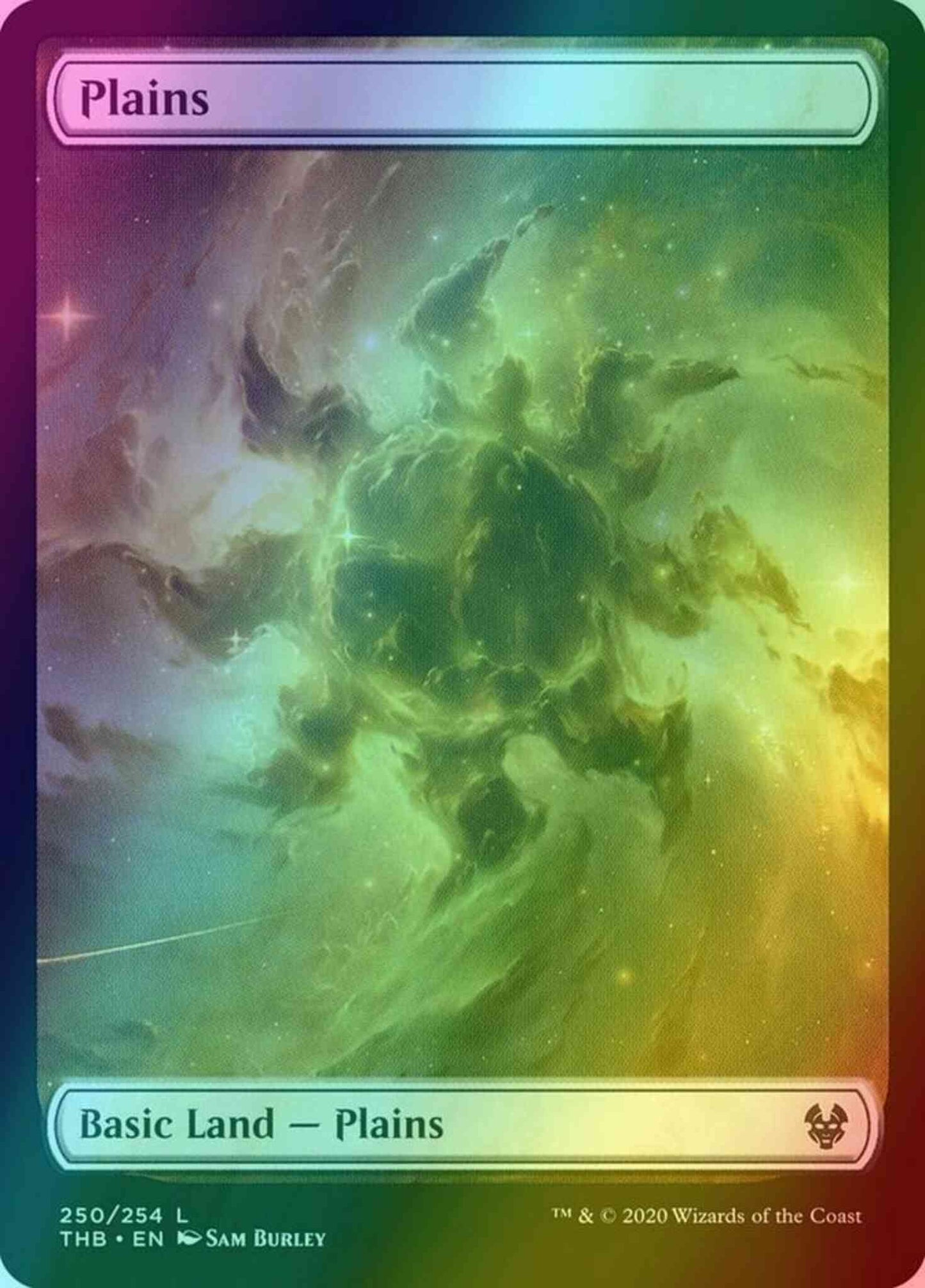 Plains [250] [Full Art] [Theros Beyond Death] [Foil]