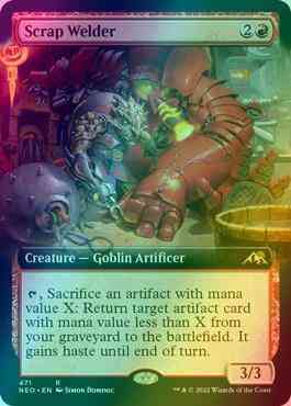 Scrap Welder [471] [Extended Art] [Kamigawa: Neon Dynasty] [Foil]