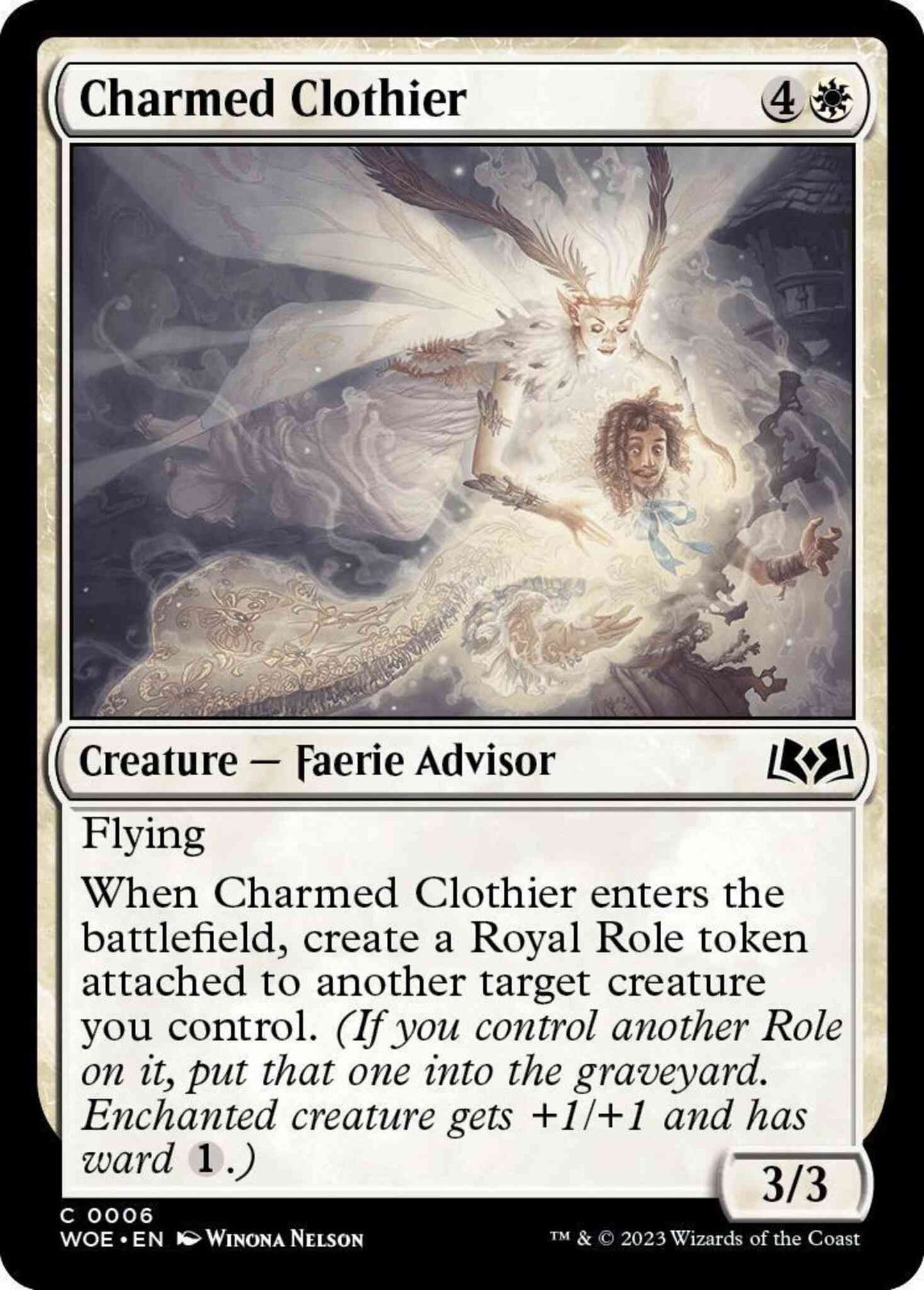 Charmed Clothier [6] [Wilds of Eldraine] [Non-Foil]