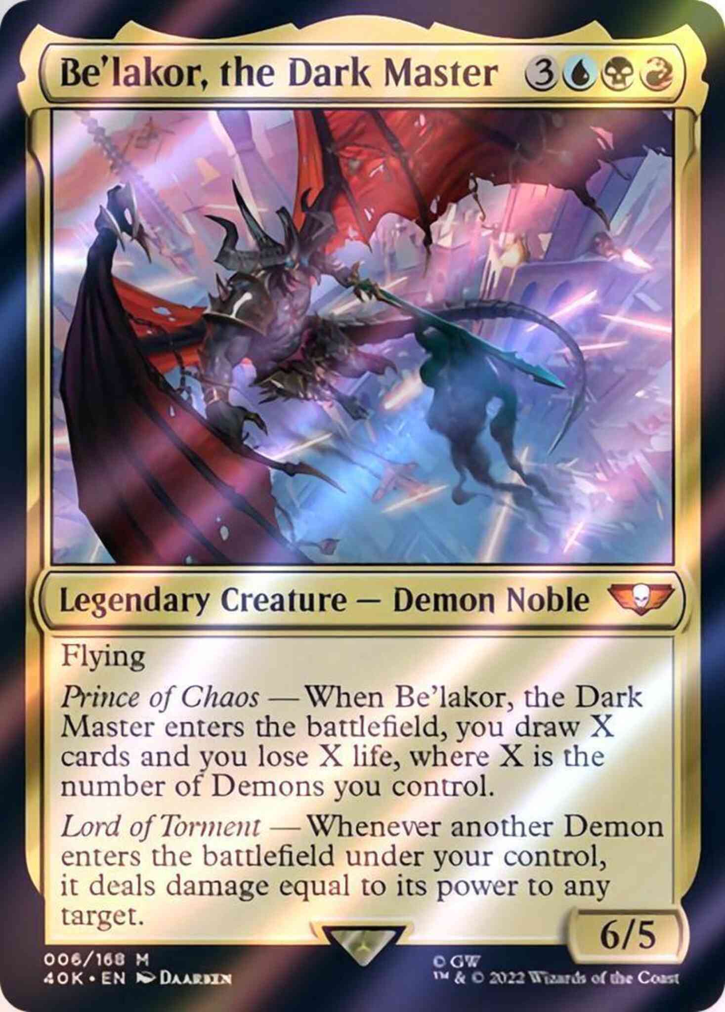 Be'lakor, the Dark Master [6] [Universes Beyond: Warhammer 40,000