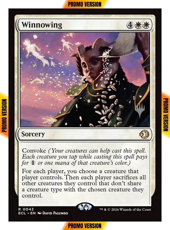 Winnowing [43p] [Promo Pack] [Lorwyn Eclipsed: Promos] [Non-Foil]