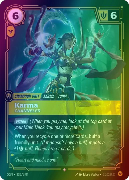 Karma - Channeler - 235/298 [Origins] [Foil]
