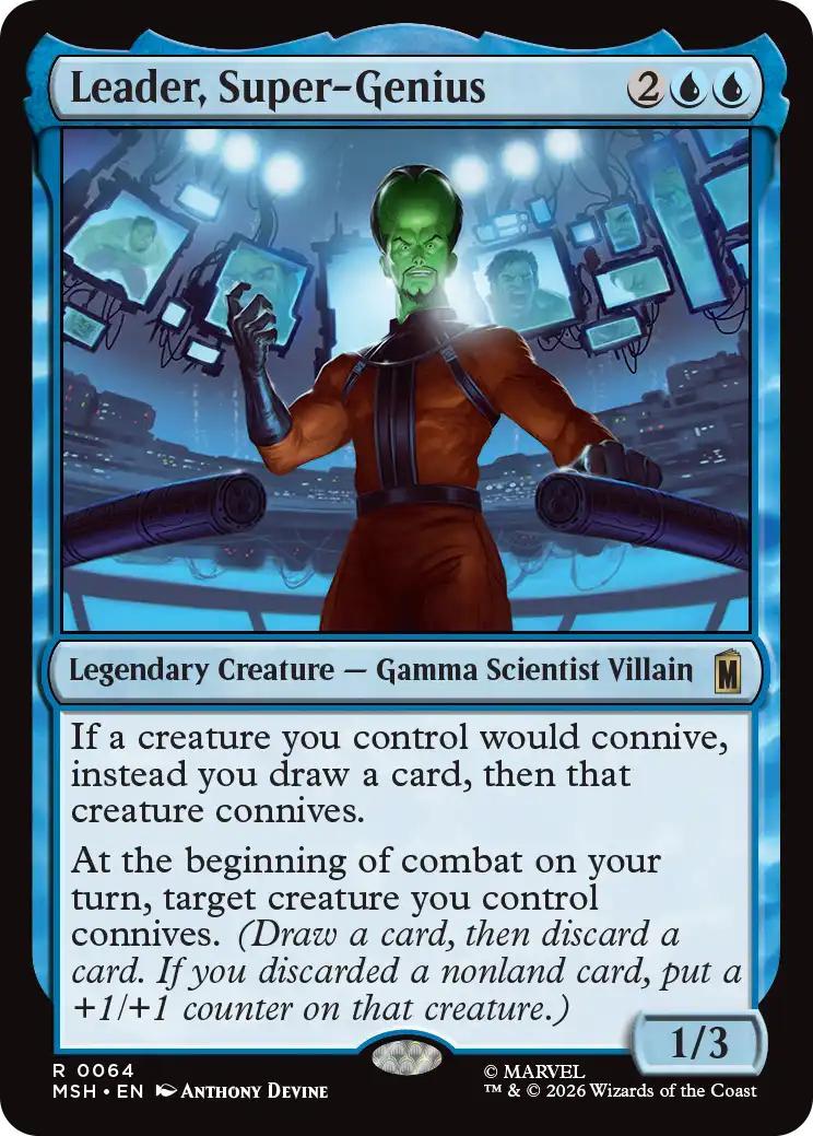 Leader, Super-Genius [64] [Marvel Super Heroes] [Non-Foil]