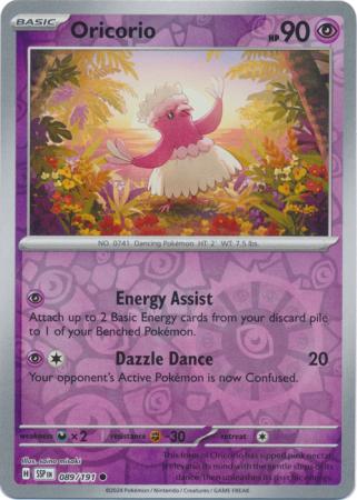 Oricorio - 089/191 - Common [sv08-089] [Reverse Holo]