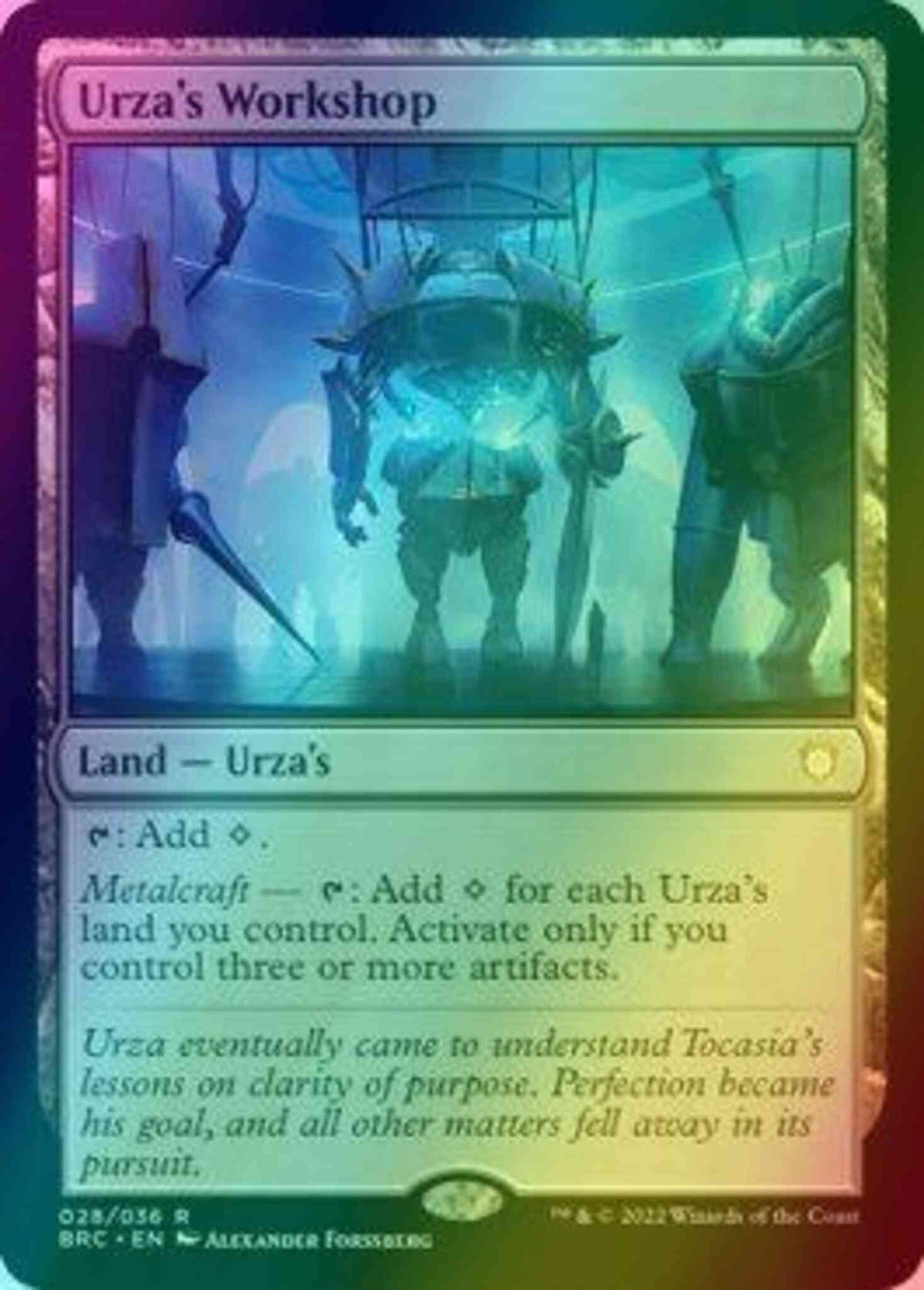 Urza's Workshop [28] [The Brothers' War: Commander] [Foil]