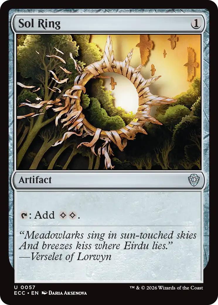 Sol Ring [57] [Lorwyn] [Lorwyn Eclipsed: Commander] [Non-Foil]