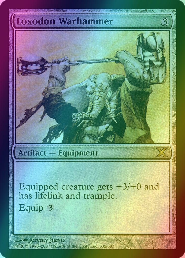 Loxodon Warhammer [332] [Tenth Edition] [Foil]
