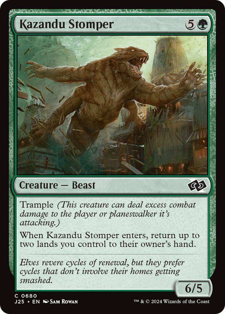 Kazandu Stomper [680] [Foundations: Jumpstart] [Non-Foil]