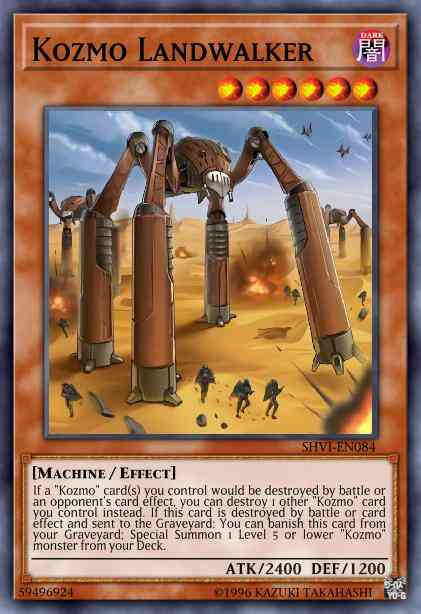 Kozmo Landwalker - SHVI-EN084 - Super Rare - 1st Edition