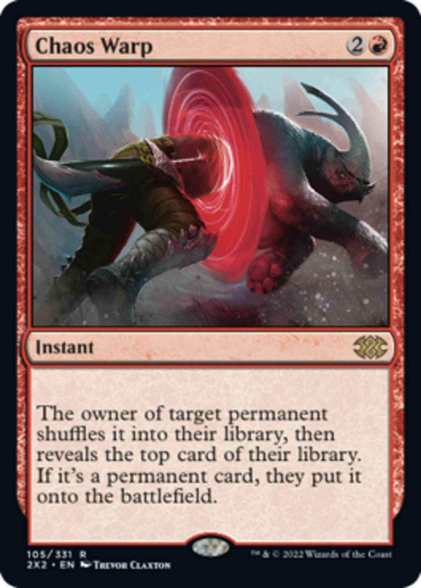 Chaos Warp [105] [Double Masters 2022] [Non-Foil]