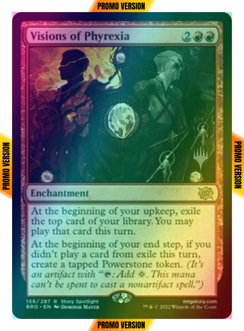 Visions of Phyrexia [156p] [Promo Pack] [The Brothers' War: Promos] [Foil]