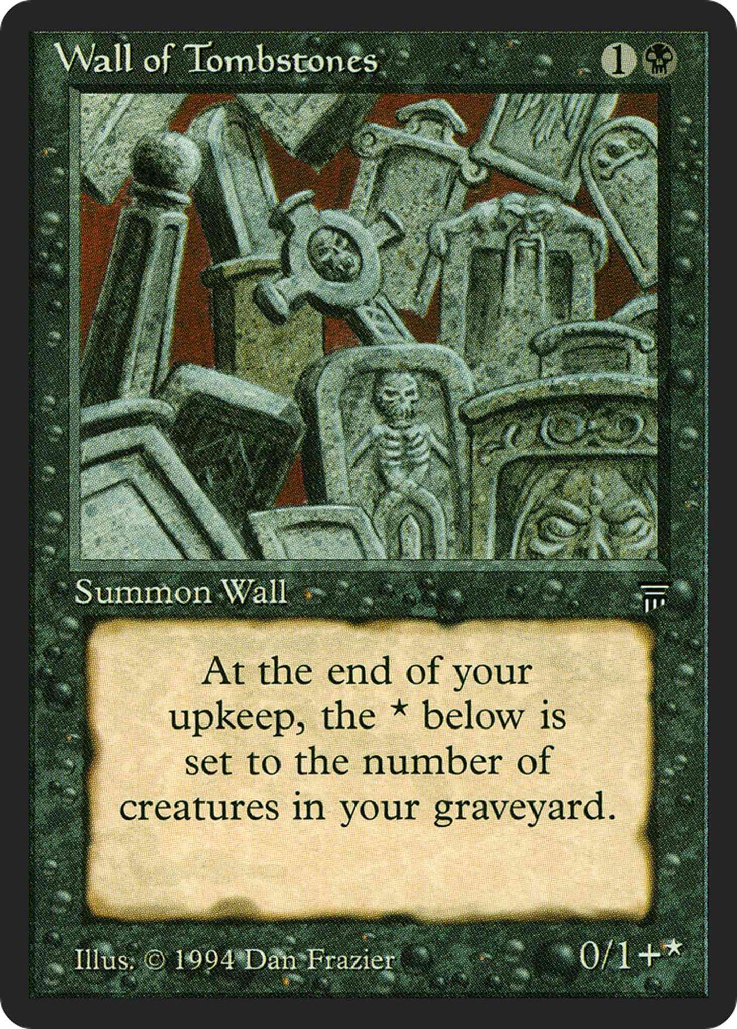 Wall of Tombstones [129] [Legends] [Non-Foil]