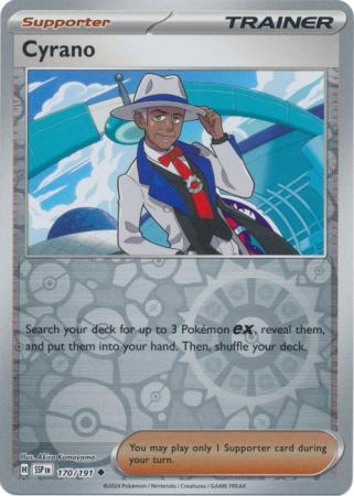 Cyrano - 170/191 - Uncommon [sv08-170] [Reverse Holo]