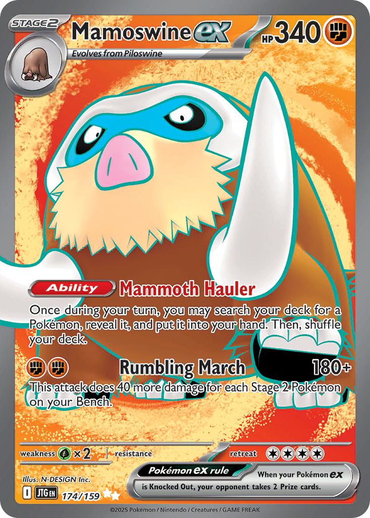 Mamoswine ex - 174/159 - Ultra Rare [sv09-174] [Ultra]