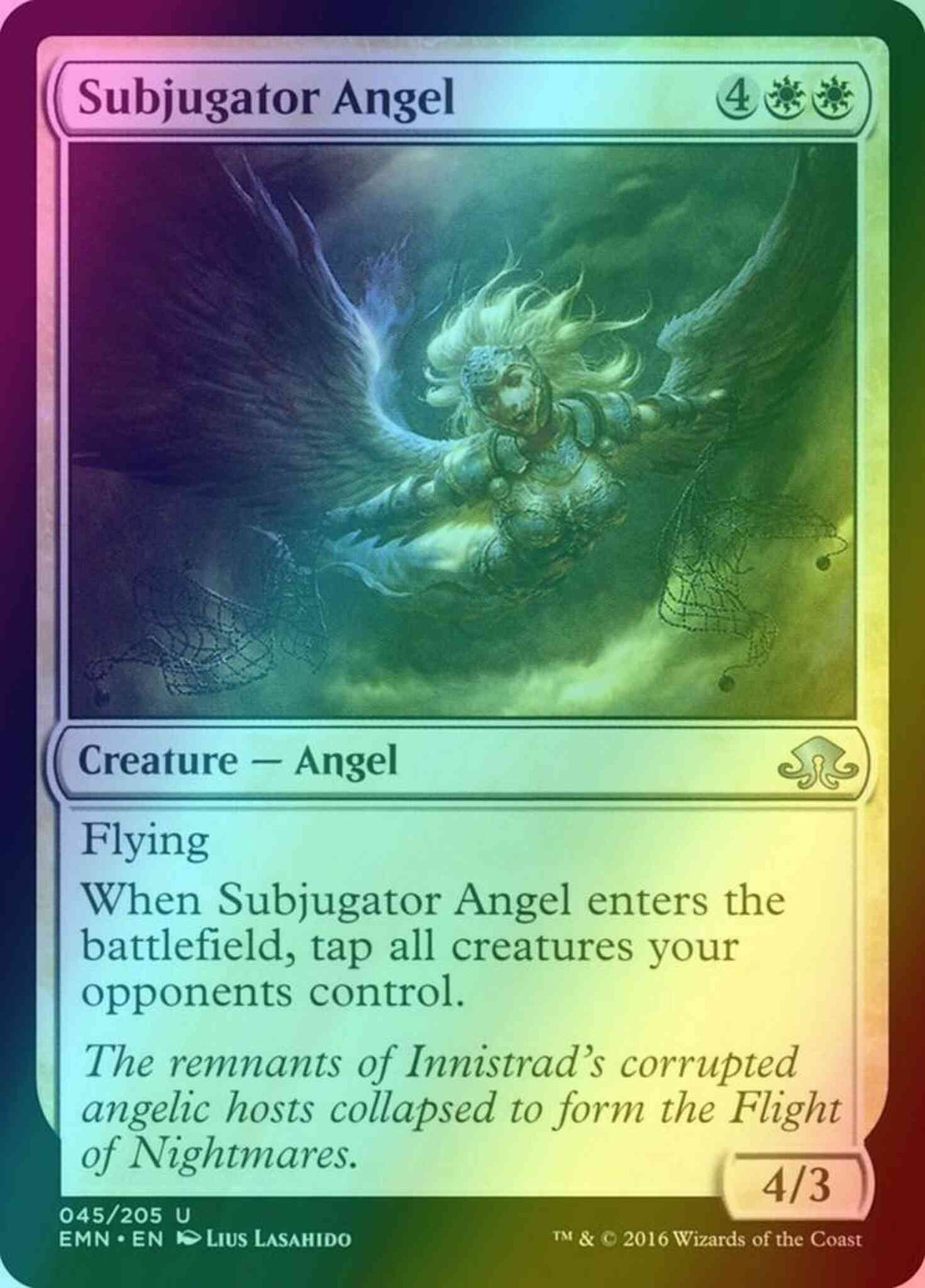 Subjugator Angel [45] [Eldritch Moon] [Foil]