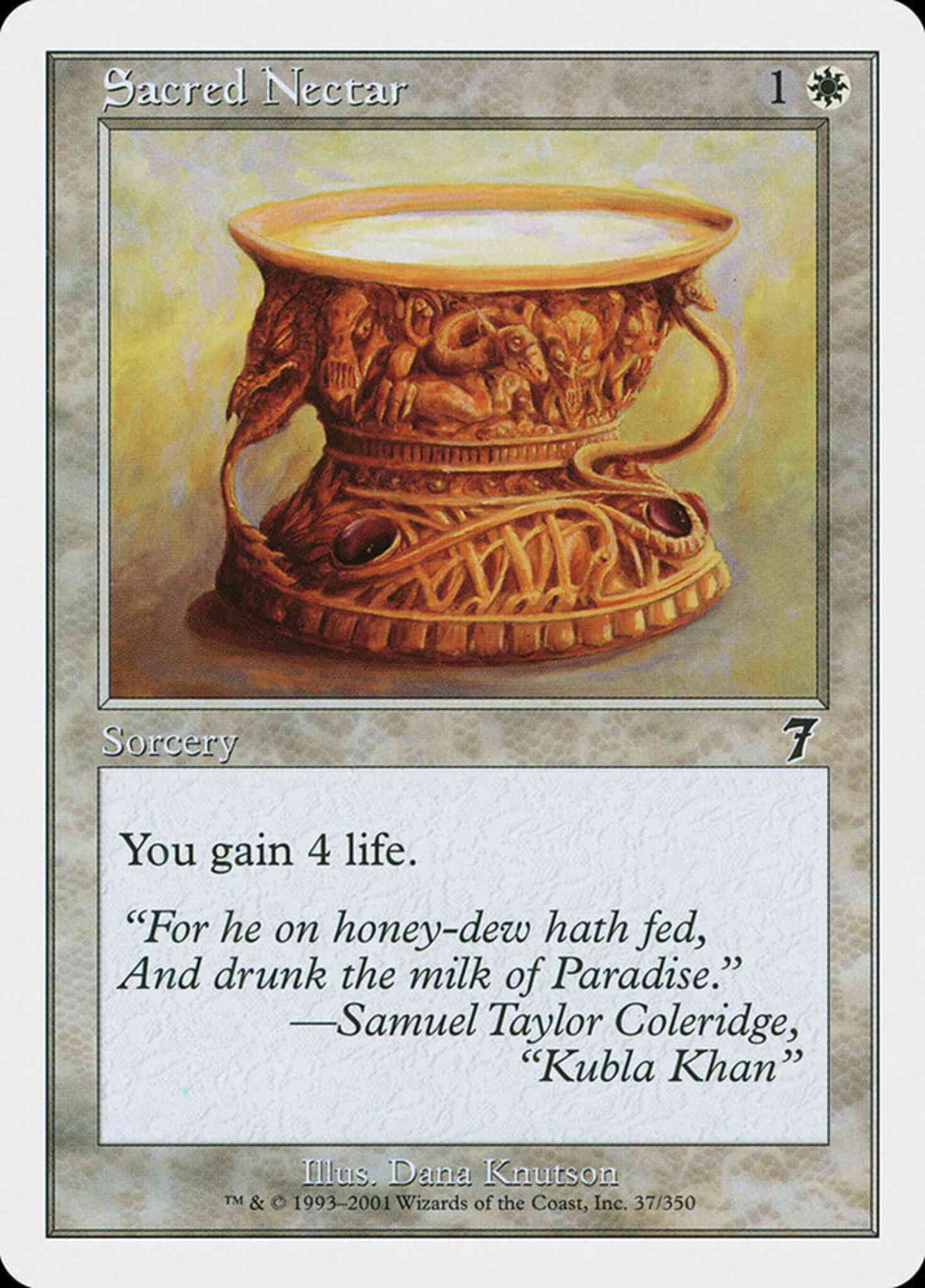 Sacred Nectar [37] [Seventh Edition] [Non-Foil]