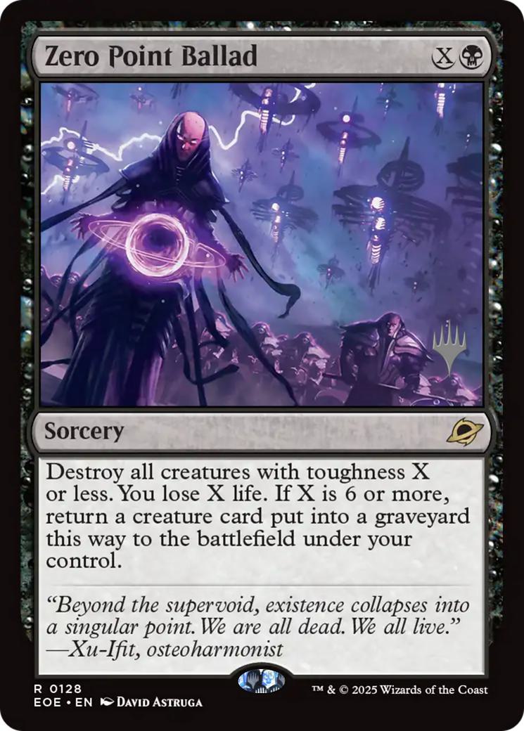 Zero Point Ballad [128p] [Promo Pack] [Edge of Eternities: Promos] [Non-Foil]