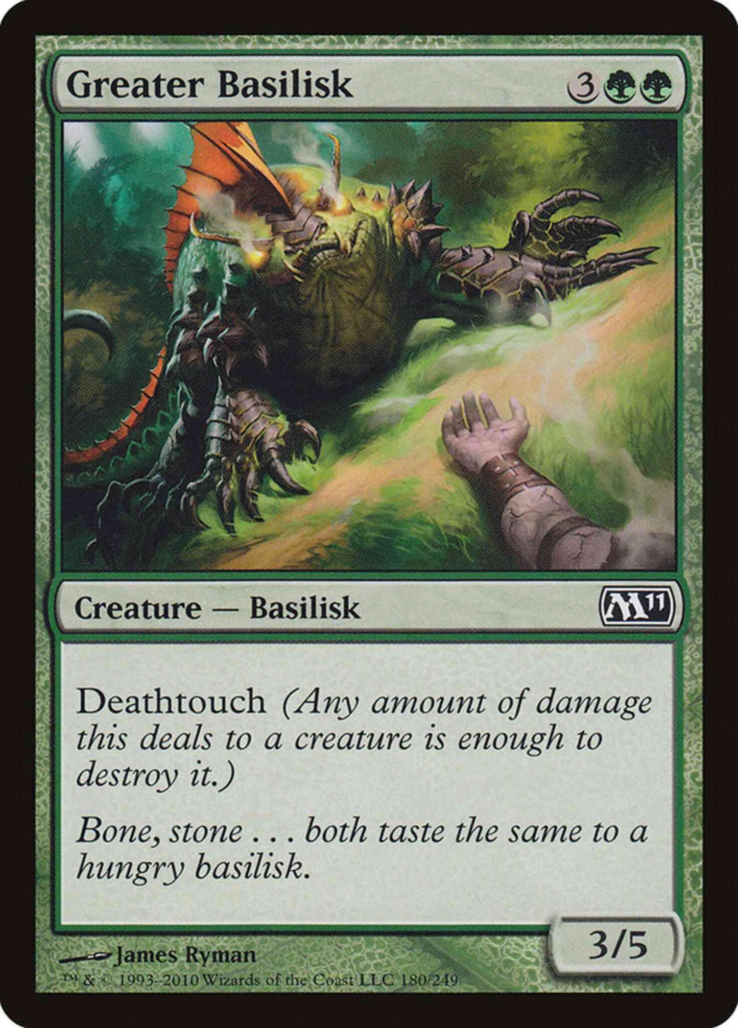 Greater Basilisk [180] [Magic 2011] [Non-Foil]