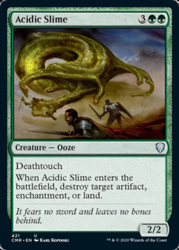 Acidic Slime [421] [Commander Legends] [Non-Foil]