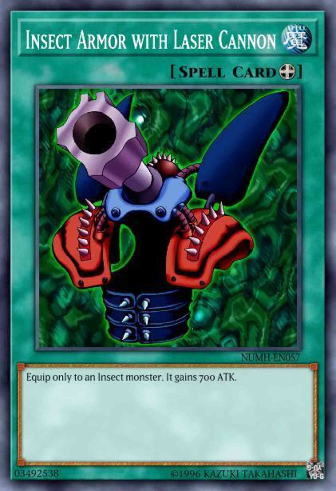 Insect Armor with Laser Cannon - NUMH-EN057 - Super Rare - Unlimited