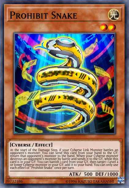 Prohibit Snake - FIGA-EN038 - Super Rare - 1st Edition