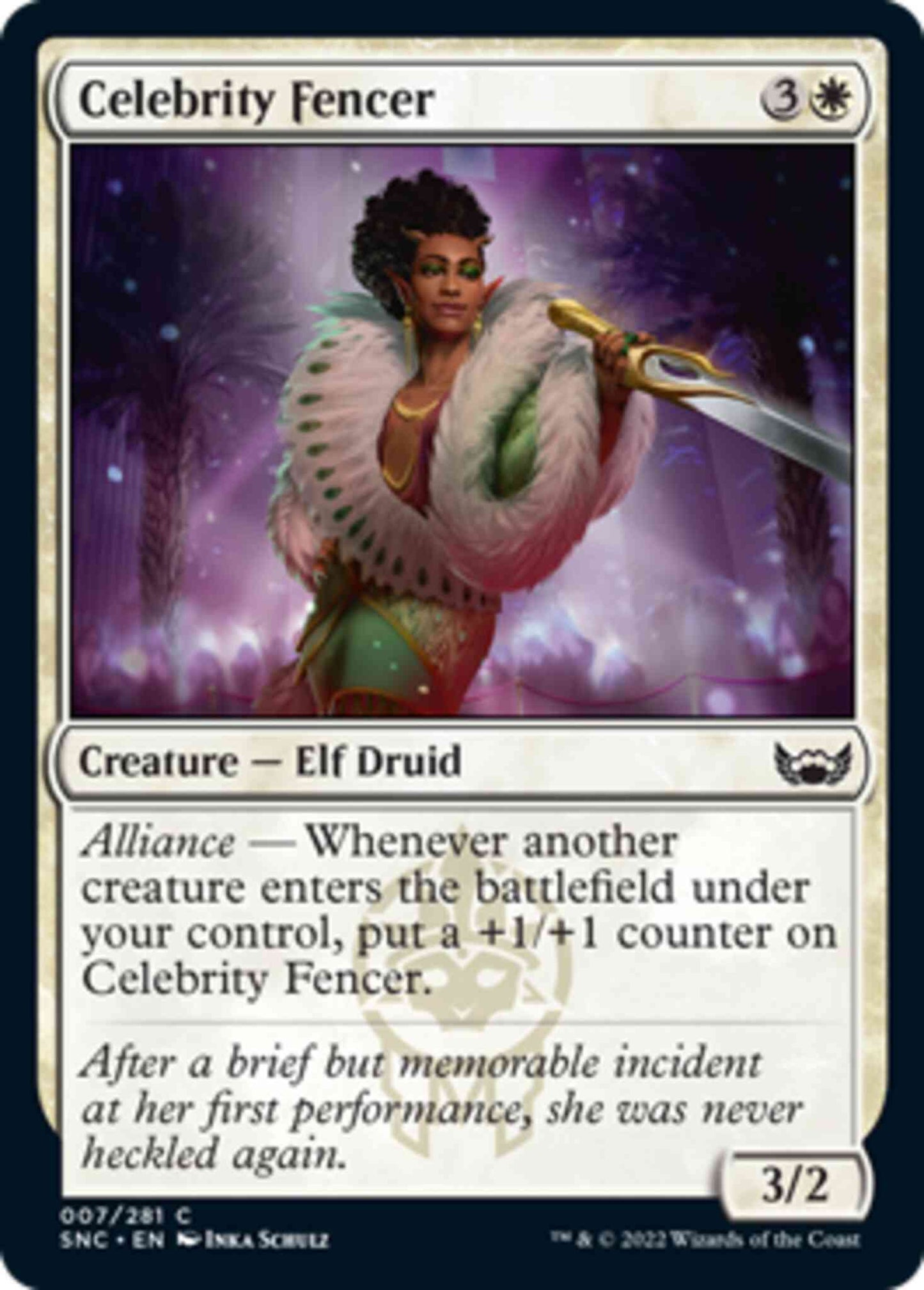 Celebrity Fencer [7] [Streets of New Capenna] [Non-Foil]