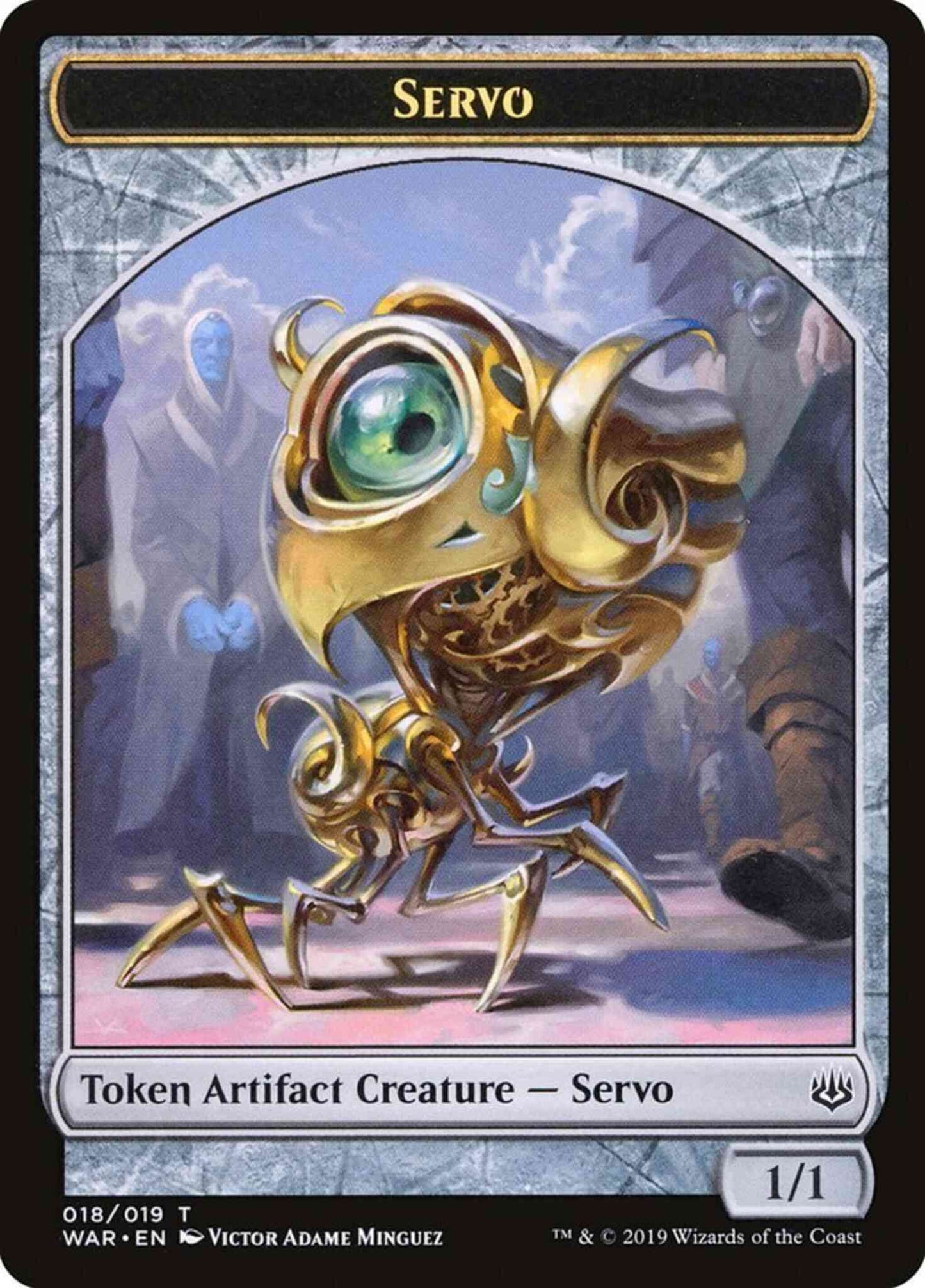Servo Token [18] [War of the Spark Tokens] [Non-Foil]