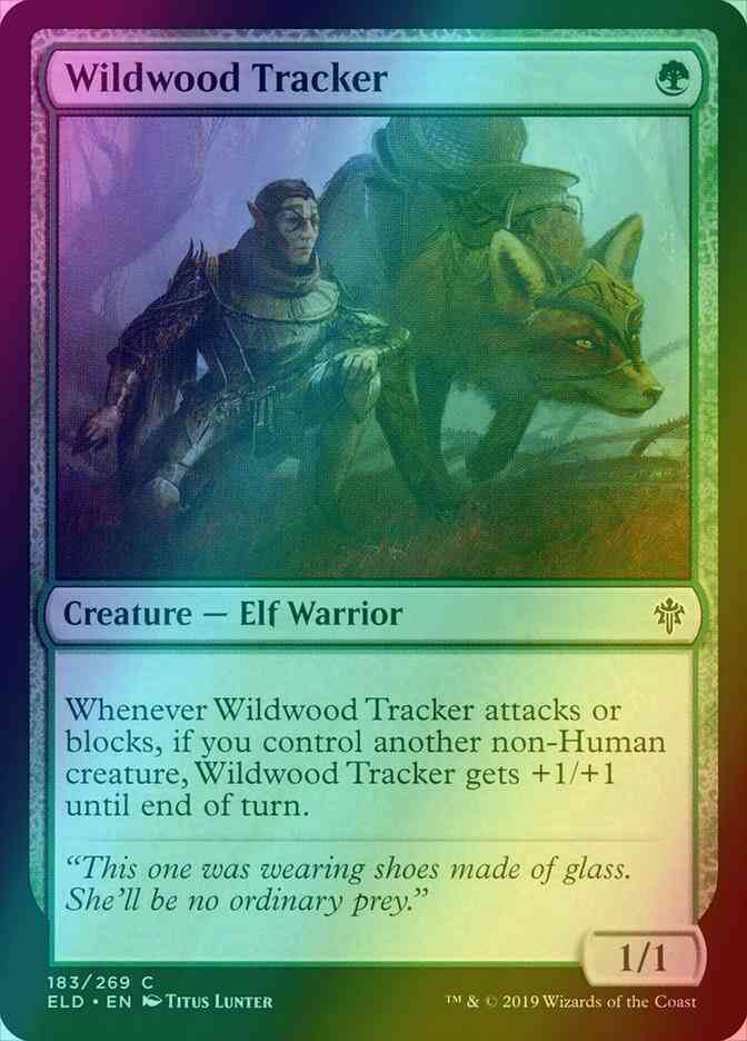 Wildwood Tracker [183] [Throne of Eldraine] [Foil]