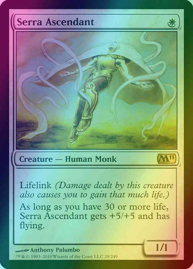 Serra Ascendant [28] [Magic 2011] [Foil]