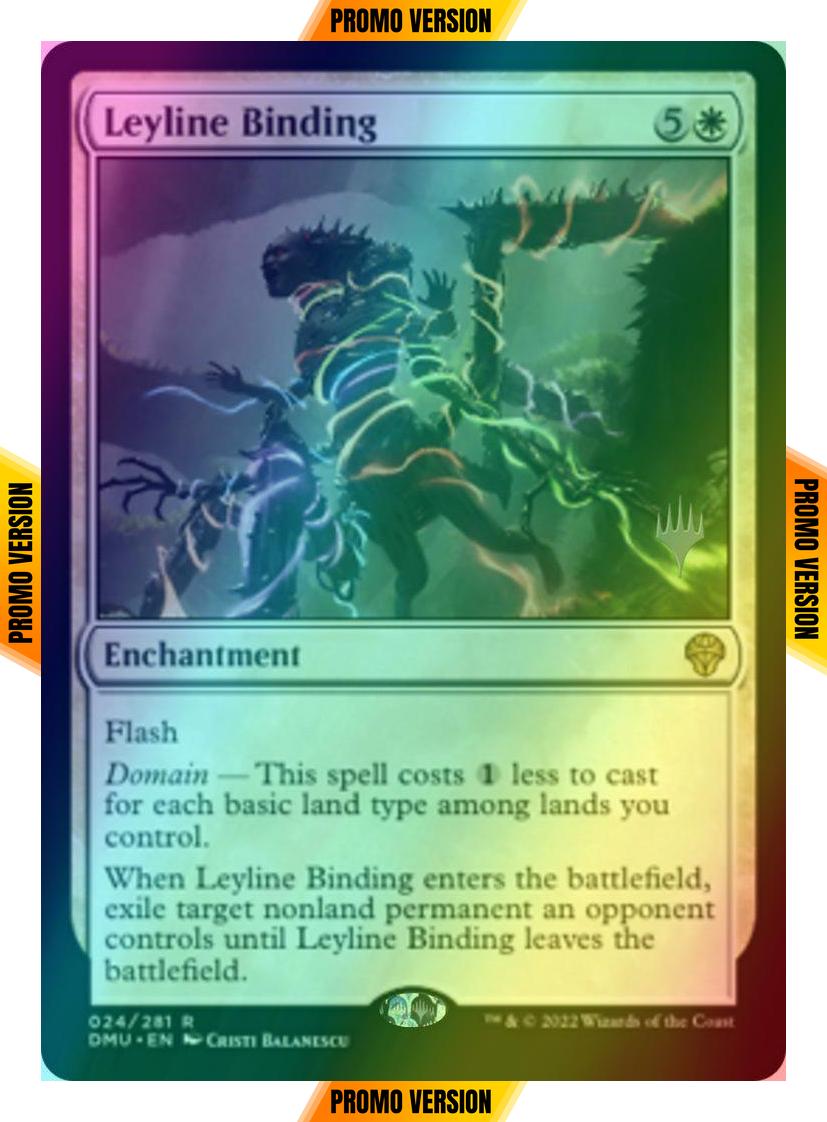 Leyline Binding [24p] [Promo Pack] [Dominaria United: Promos] [Foil]