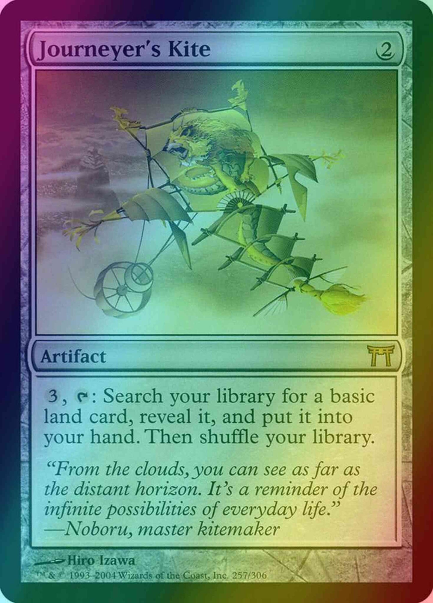 Journeyer's Kite [257] [Champions of Kamigawa] [Foil]