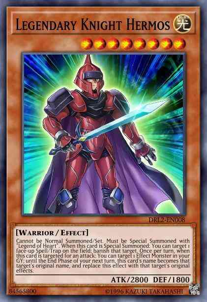 Legendary Knight Hermos - DRL3-EN062 - Ultra Rare - 1st Edition