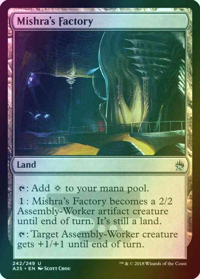 Mishra's Factory [242] [Masters 25] [Foil]