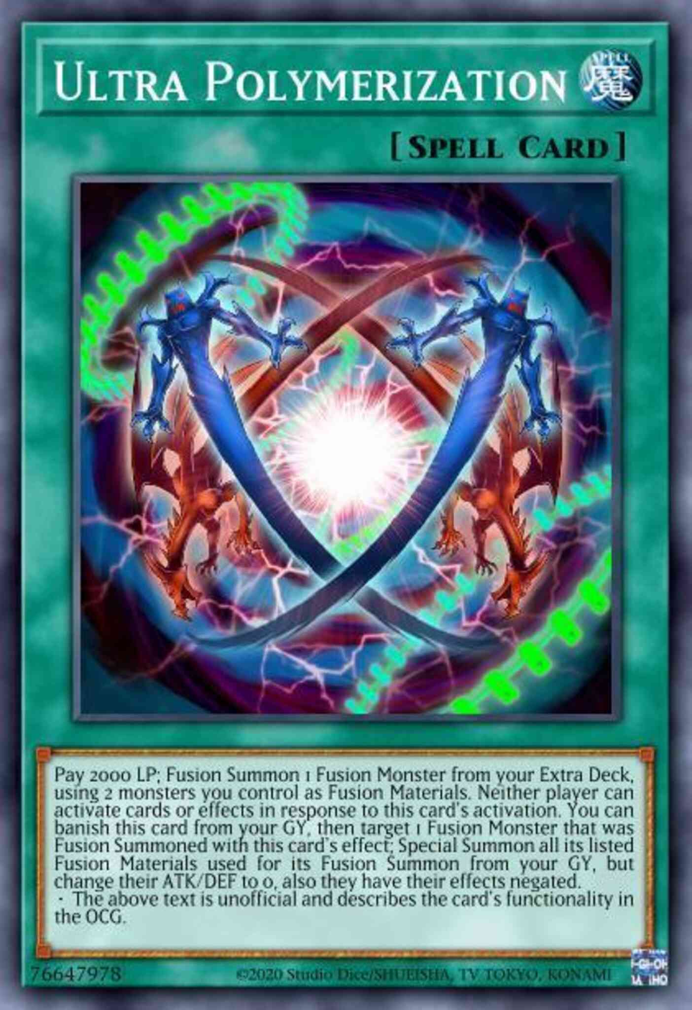 Ultra Polymerization - HISU-EN043 - Super Rare - 1st Edition