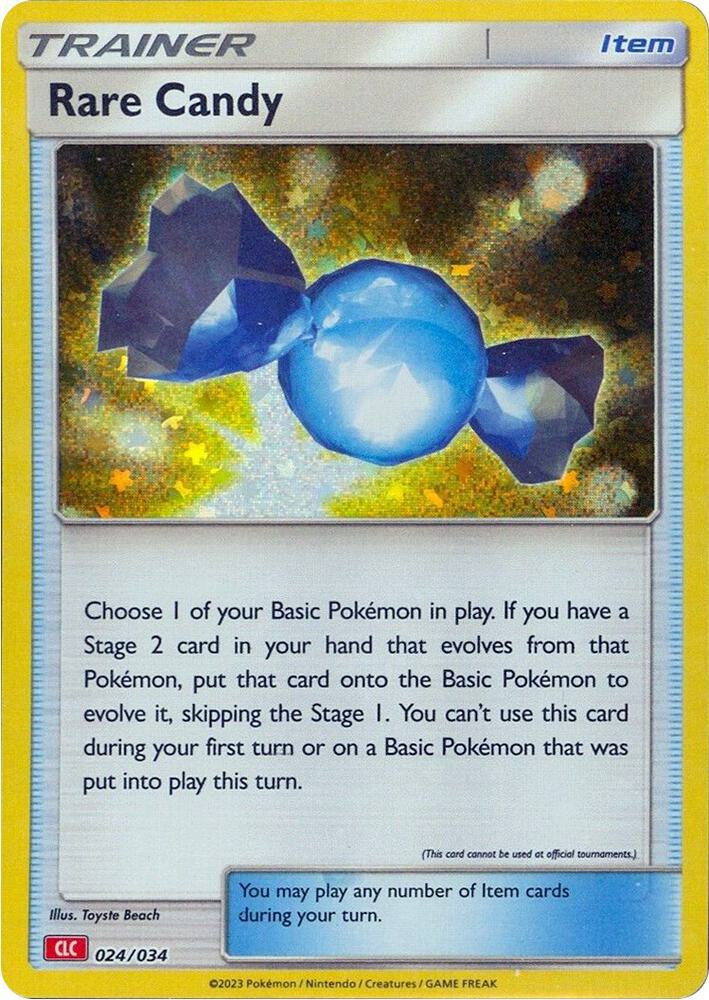 Rare Candy - 024/034 - Promo - CLC [tcgc-CLC024] [Holo]