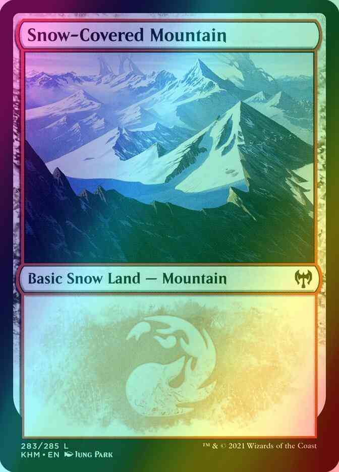 Snow-Covered Mountain [283] [Kaldheim] [Foil]