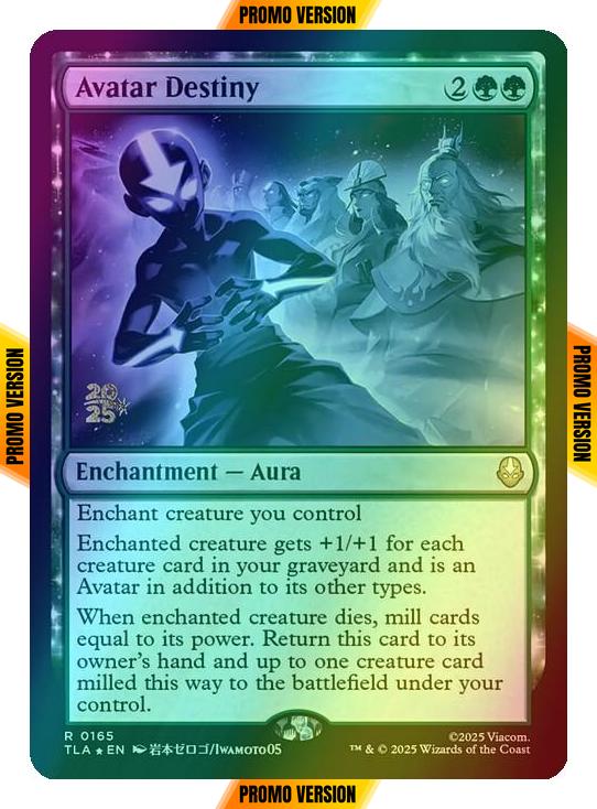 Avatar Destiny [165s] [Prerelease] [Avatar: The Last Airbender: Promos] [Foil]