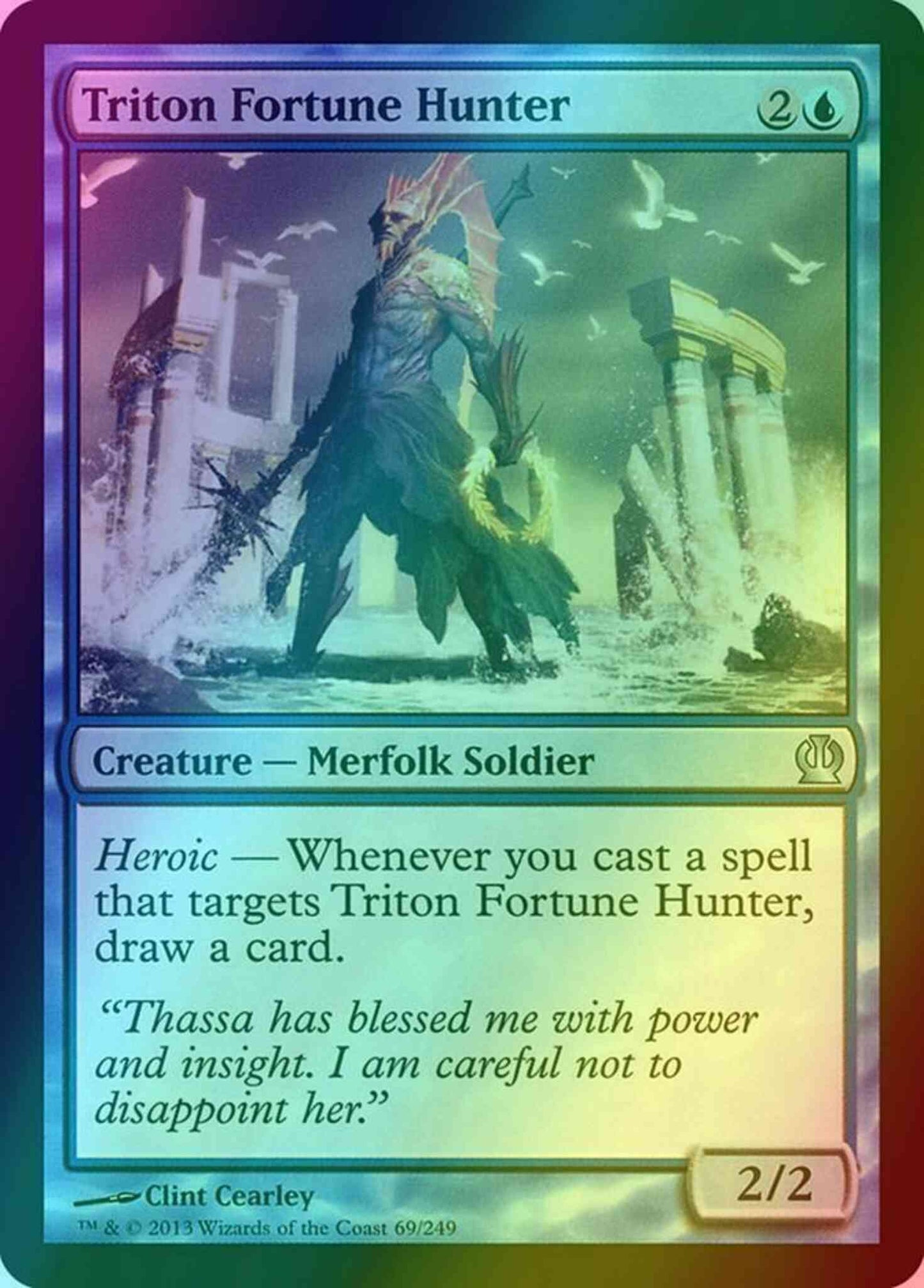 Triton Fortune Hunter [69] [Theros] [Foil]