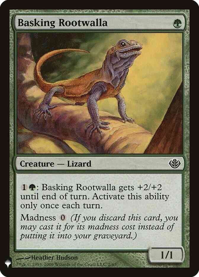 Basking Rootwalla [DDD-2] [The List] [Non-Foil]