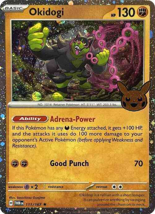 Okidogi - 111/167 - Promo [Trick or Trade BOOster 2024] [sv06msp-111] [Cosmos Holo]