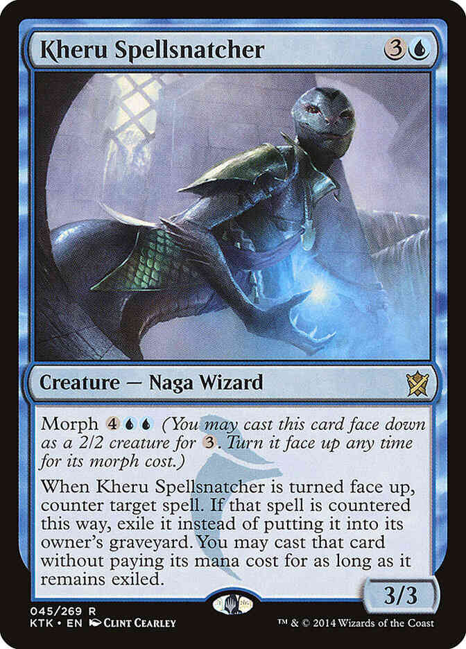 Kheru Spellsnatcher [45] [Khans Of Tarkir] [Non-Foil]