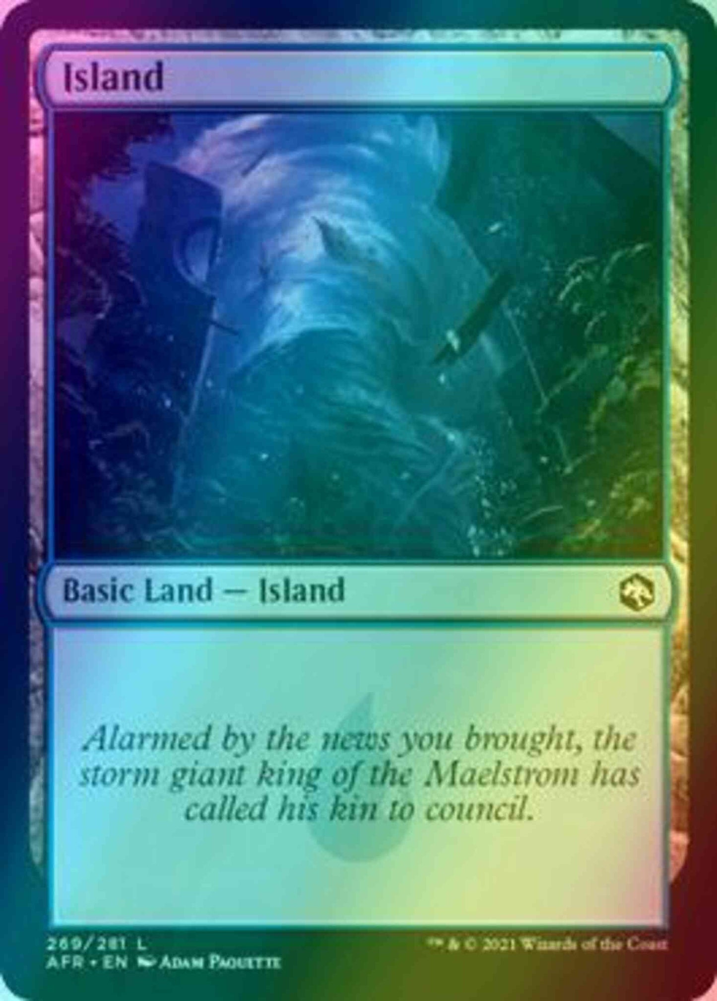 Island [269] [Adventures in the Forgotten Realms] [Foil]
