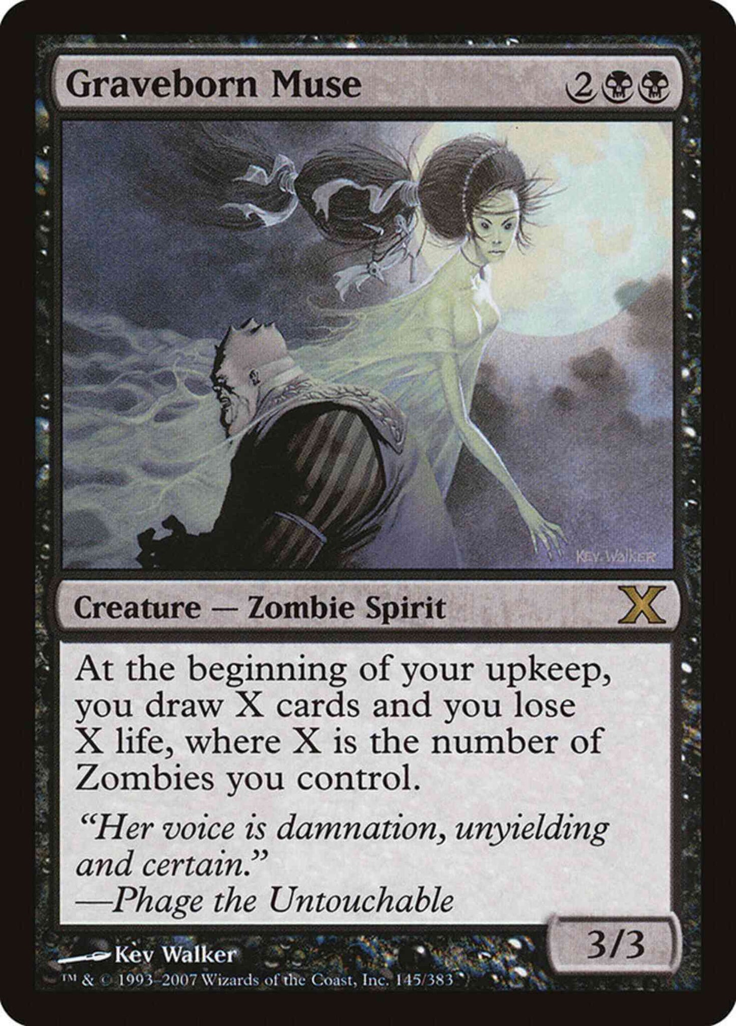 Graveborn Muse [145] [Tenth Edition] [Non-Foil]